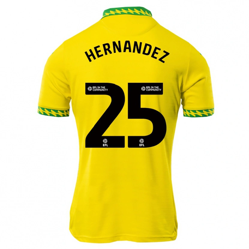 Danxen Herren Onel Hernández #25 Weiß Grün Heimtrikot Trikot 2025/26 T-Shirt Schweiz