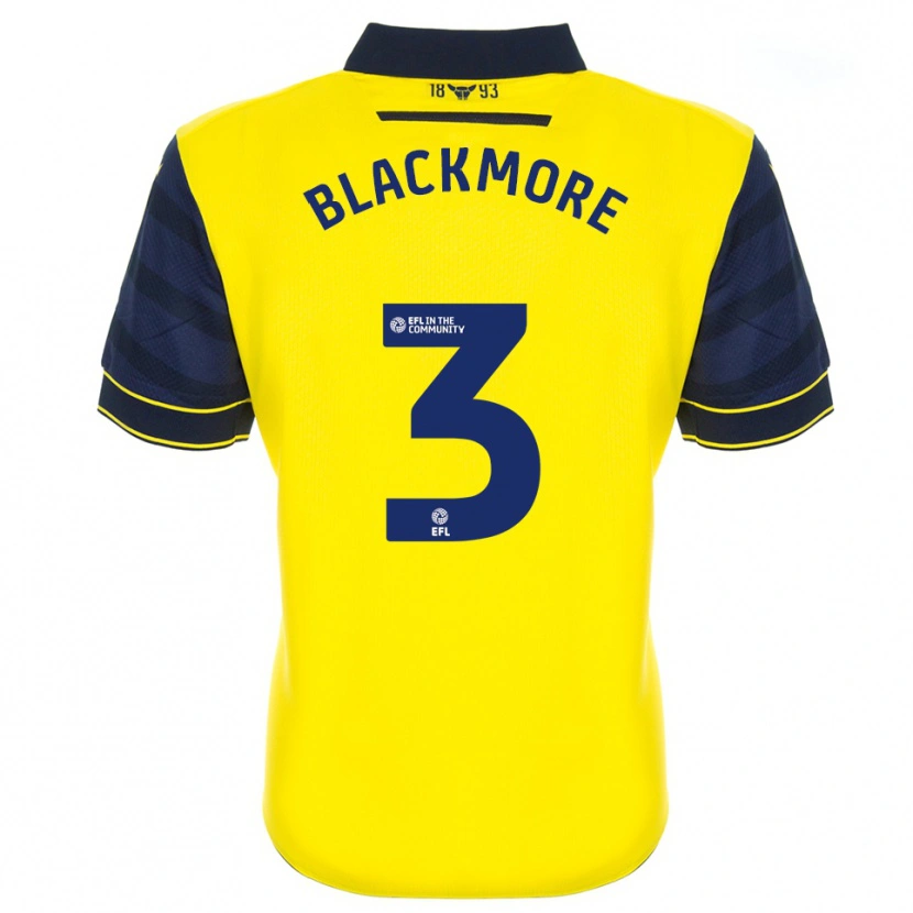 Danxen Herren Jameson Blackmore #3 Gelb Marine Heimtrikot Trikot 2025/26 T-Shirt Schweiz