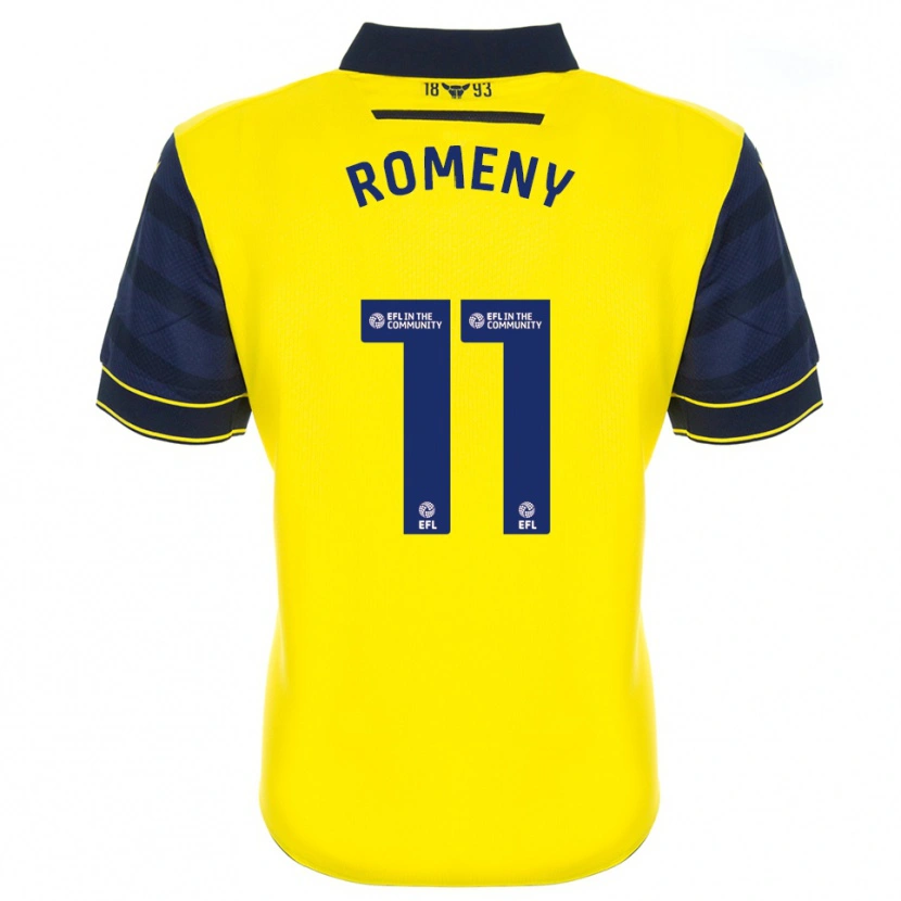 Danxen Herren Ole Romeny #11 Gelb Marine Heimtrikot Trikot 2025/26 T-Shirt Schweiz