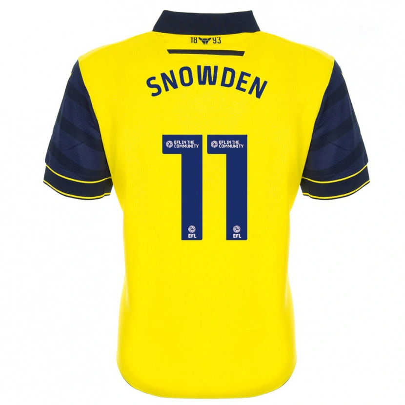 Danxen Herren Leo Snowden #11 Gelb Marine Heimtrikot Trikot 2025/26 T-Shirt Schweiz