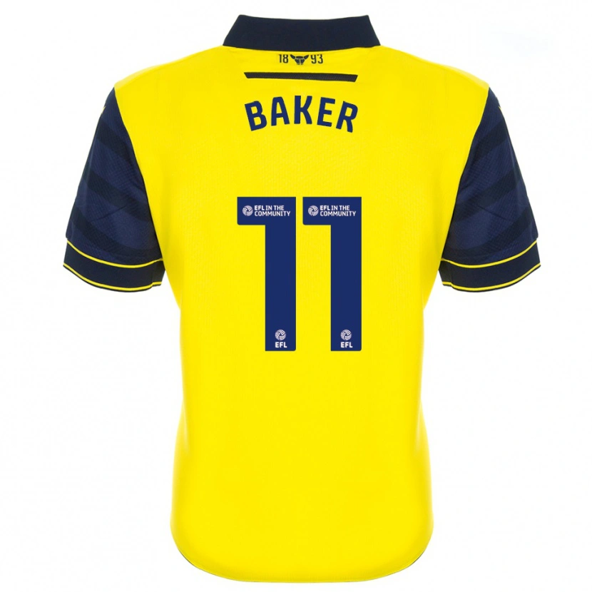 Danxen Herren Sophie Baker #11 Gelb Marine Heimtrikot Trikot 2025/26 T-Shirt Schweiz