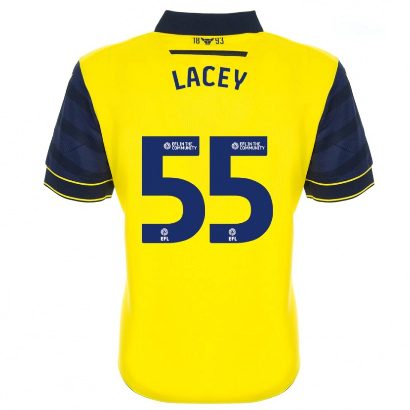Danxen Herren Aaron Lacey #55 Gelb Marine Heimtrikot Trikot 2025/26 T-Shirt Schweiz