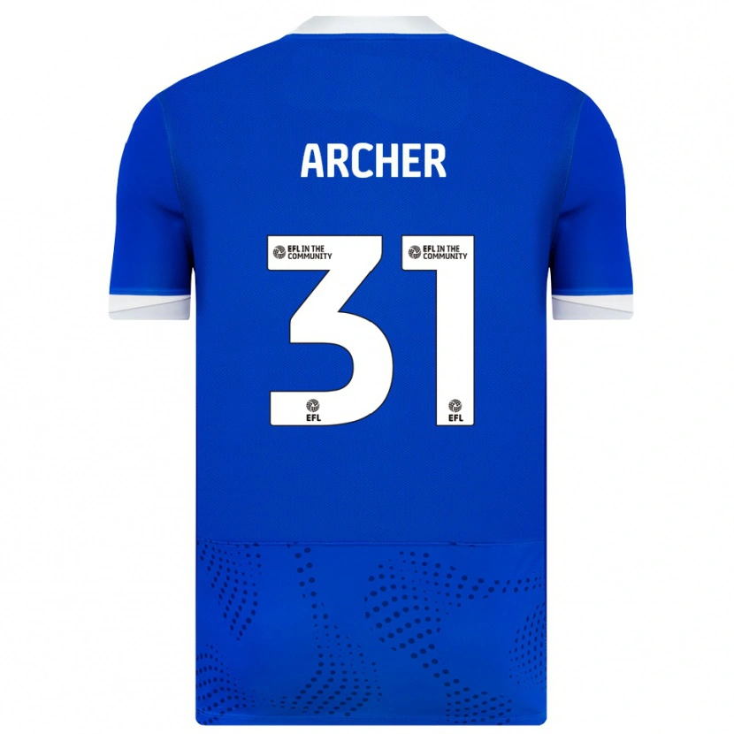 Danxen Herren Jordan Archer #31 Blau Weiß Heimtrikot Trikot 2025/26 T-Shirt Schweiz