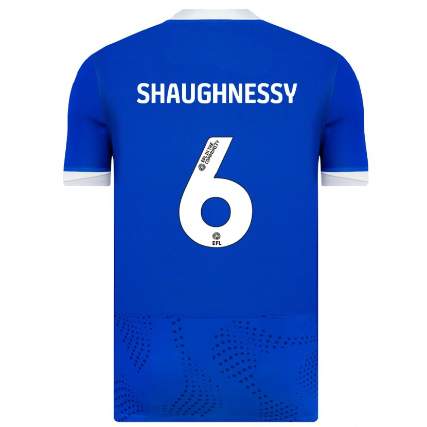 Danxen Herren Conor Shaughnessy #6 Blau Weiß Heimtrikot Trikot 2025/26 T-Shirt Schweiz