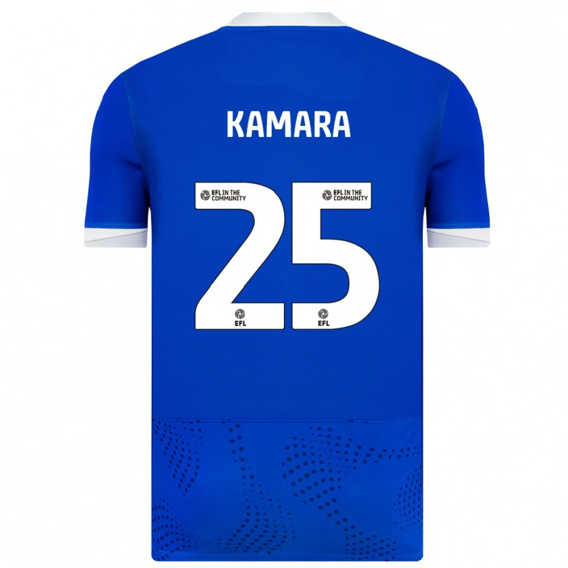 Danxen Herren Abdoulaye Kamara #25 Blau Weiß Heimtrikot Trikot 2025/26 T-Shirt Schweiz