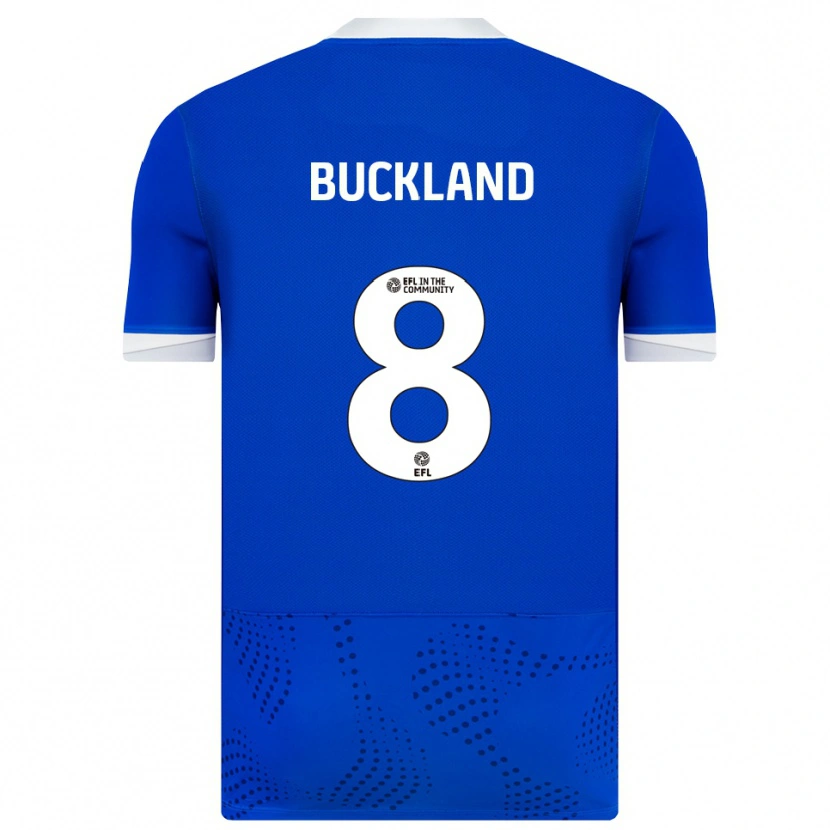 Danxen Herren Reggie Buckland #8 Blau Weiß Heimtrikot Trikot 2025/26 T-Shirt Schweiz