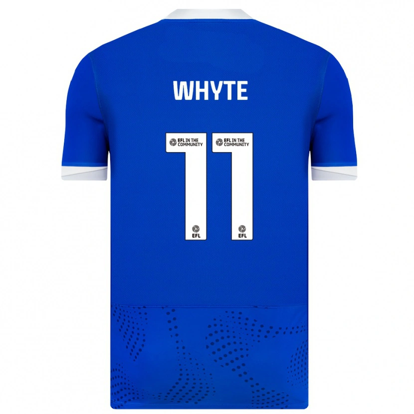 Danxen Herren Gavin Whyte #11 Blau Weiß Heimtrikot Trikot 2025/26 T-Shirt Schweiz