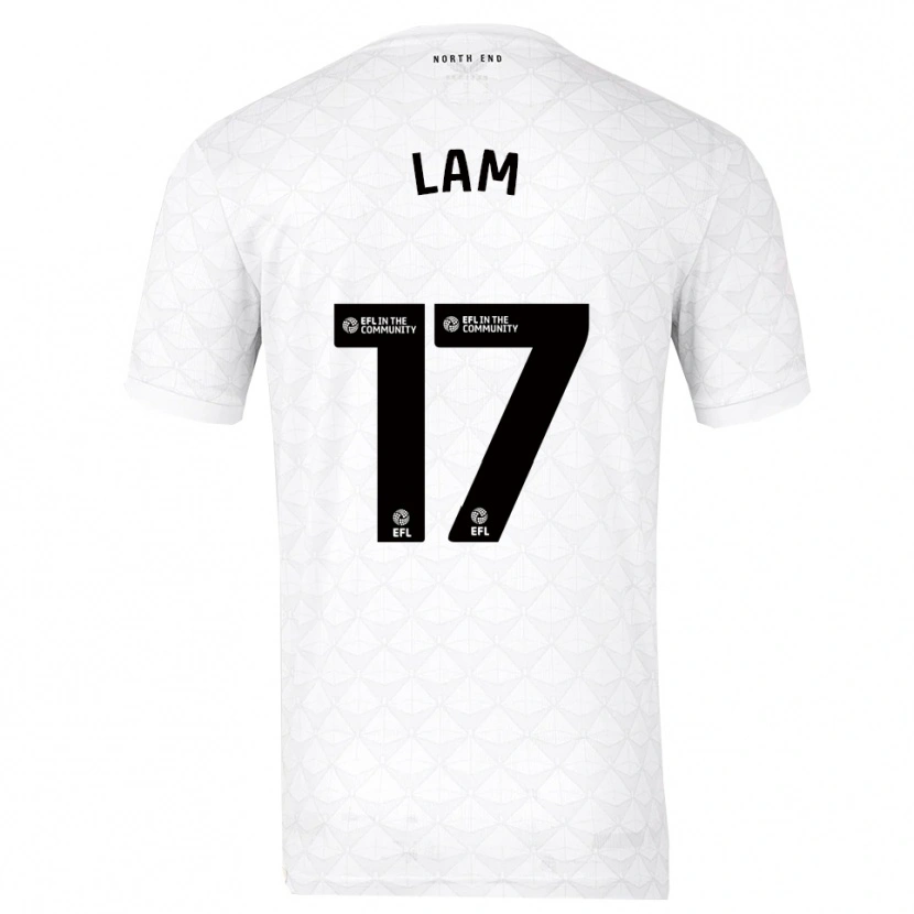 Danxen Herren Isaac Lam #17 Weiß Rot Heimtrikot Trikot 2025/26 T-Shirt Schweiz