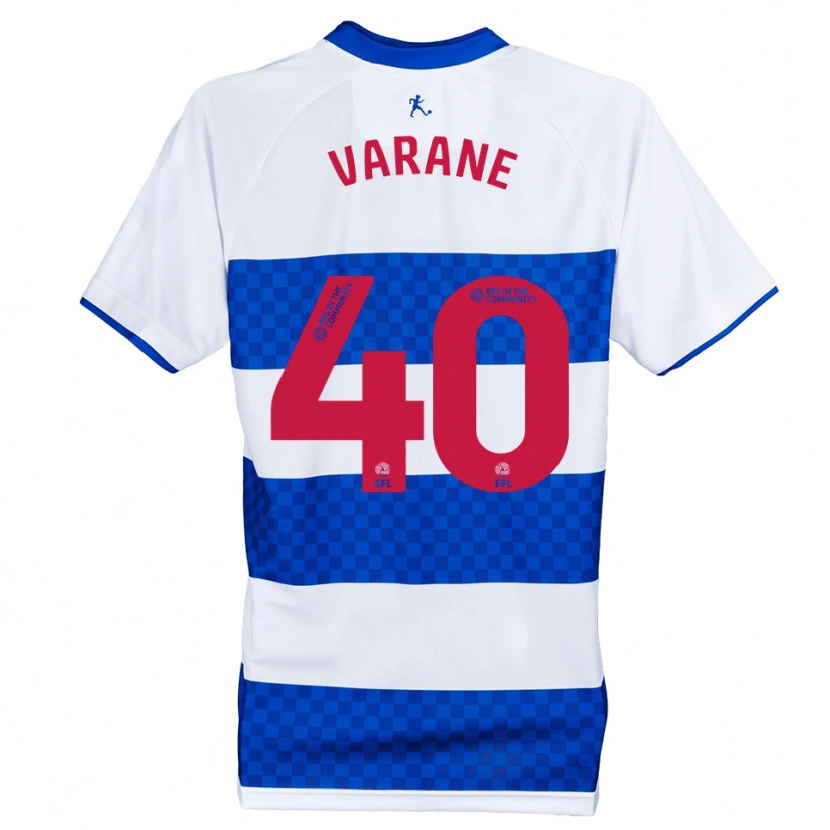 Danxen Herren Jonathan Varane #40 Blau Weiß Heimtrikot Trikot 2025/26 T-Shirt Schweiz