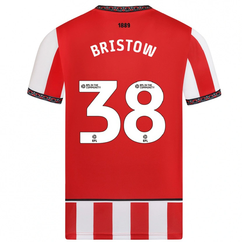 Danxen Herren Tilly Bristow #38 Rot Weiß Heimtrikot Trikot 2025/26 T-Shirt Schweiz