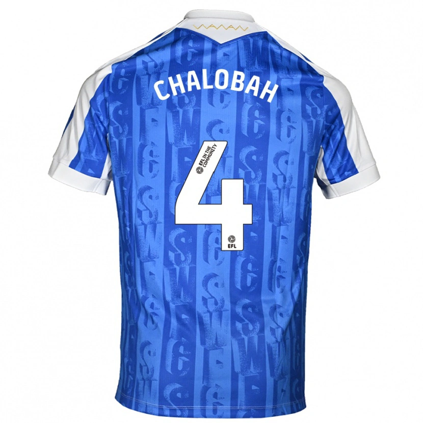 Danxen Herren Nathaniel Chalobah #4 Blau Weiß Heimtrikot Trikot 2025/26 T-Shirt Schweiz