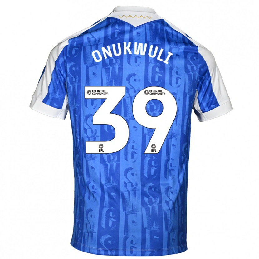 Danxen Herren Favour Onukwuli #39 Blau Weiß Heimtrikot Trikot 2025/26 T-Shirt Schweiz