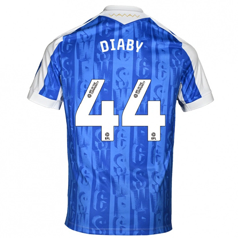 Danxen Herren Momo Diaby #44 Blau Weiß Heimtrikot Trikot 2025/26 T-Shirt Schweiz