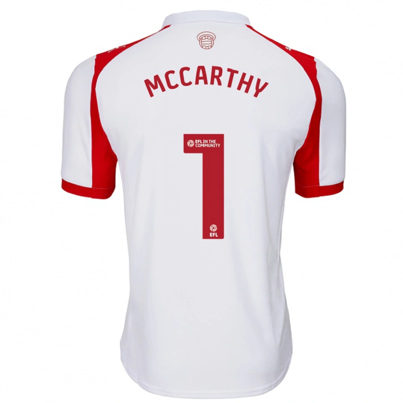 Danxen Herren Alex Mccarthy #1 Weiß Rot Heimtrikot Trikot 2025/26 T-Shirt Schweiz
