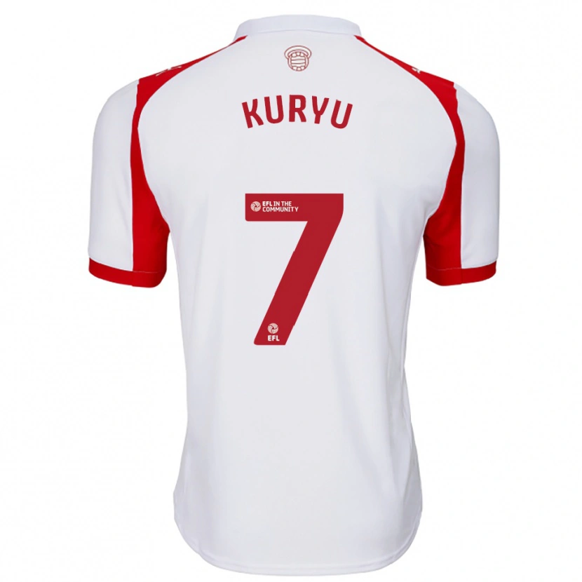 Danxen Herren Kuryu Matsuki #7 Weiß Rot Heimtrikot Trikot 2025/26 T-Shirt Schweiz