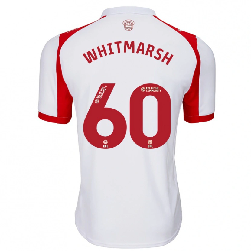 Danxen Herren Joe O'brien-Whitmarsh #60 Weiß Rot Heimtrikot Trikot 2025/26 T-Shirt Schweiz