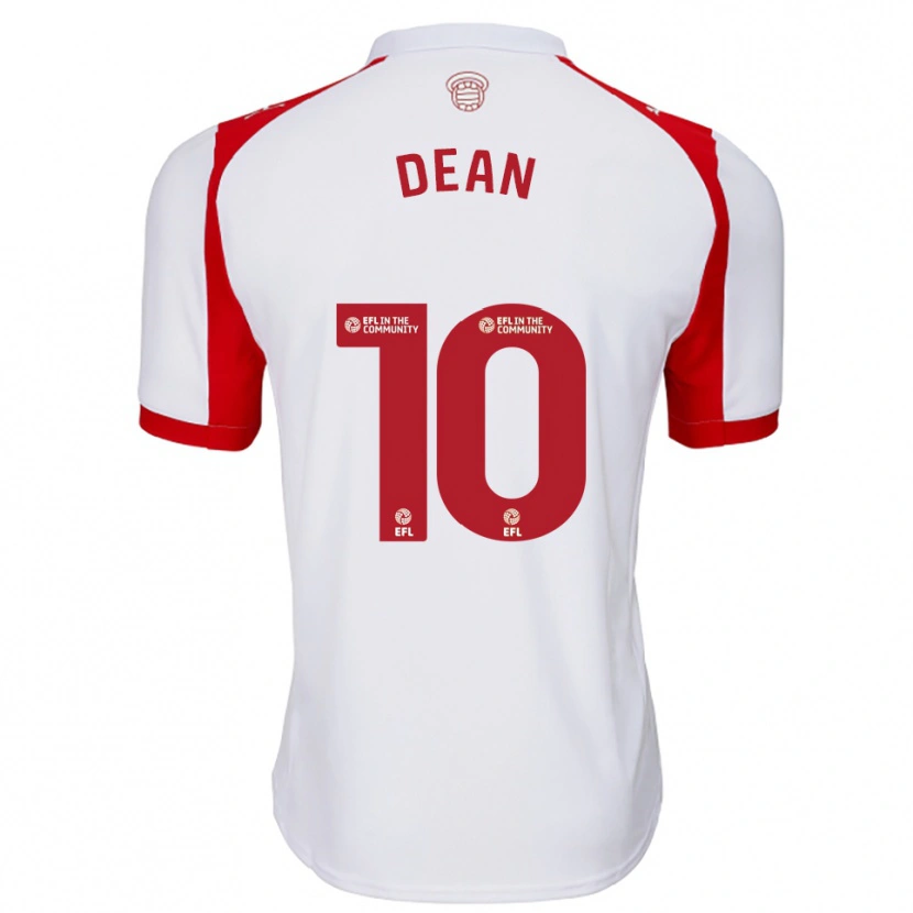 Danxen Herren Rianna Dean #10 Weiß Rot Heimtrikot Trikot 2025/26 T-Shirt Schweiz