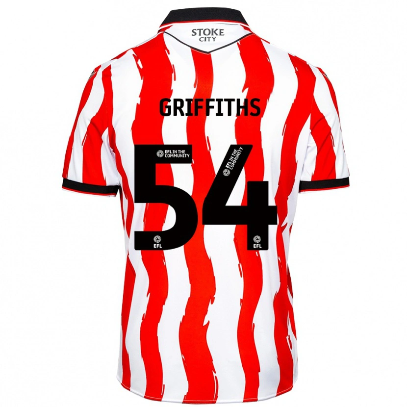 Danxen Herren Jack Griffiths #54 Weiß Rot Heimtrikot Trikot 2025/26 T-Shirt Schweiz