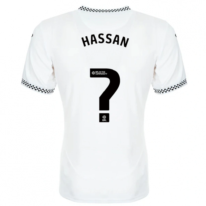 Danxen Herren Rio Hassan #0 Weiß Orange Heimtrikot Trikot 2025/26 T-Shirt Schweiz