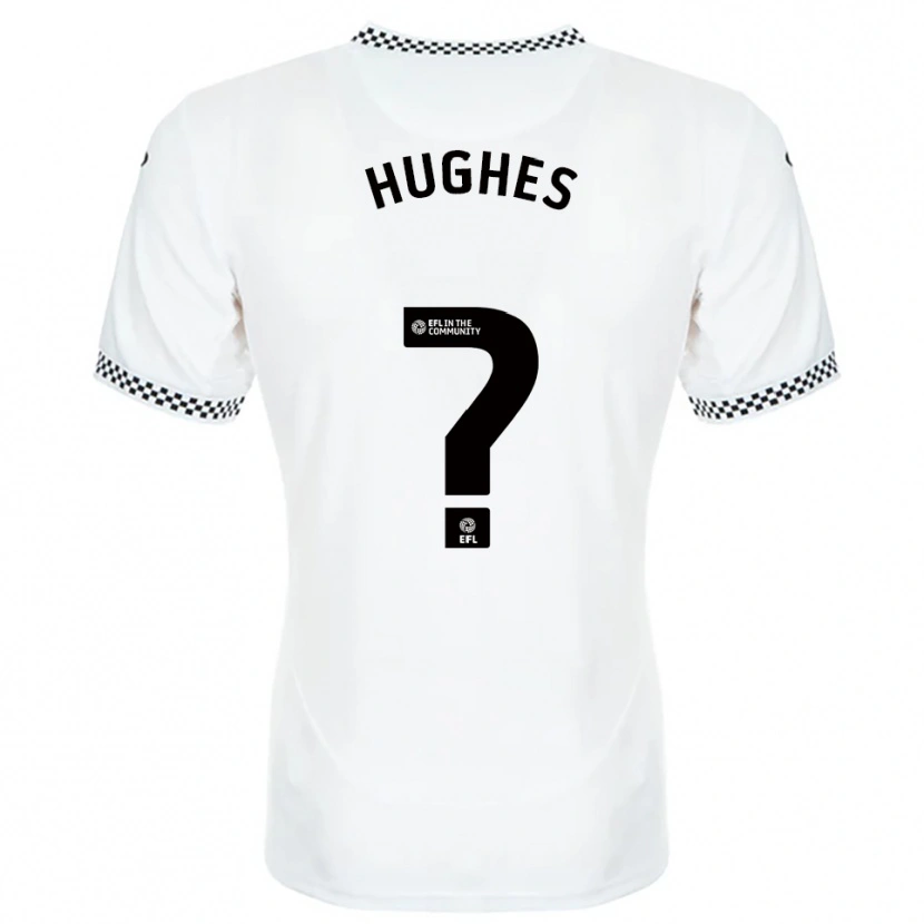 Danxen Herren Alffi Hughes #0 Weiß Orange Heimtrikot Trikot 2025/26 T-Shirt Schweiz
