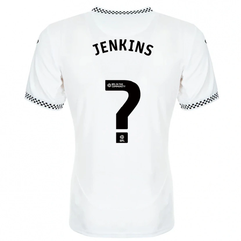 Danxen Herren Kian Jenkins #0 Weiß Orange Heimtrikot Trikot 2025/26 T-Shirt Schweiz