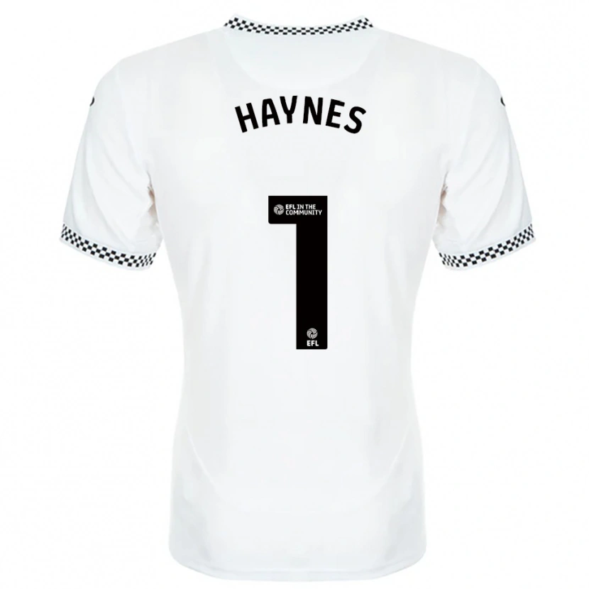 Danxen Herren Charlie Haynes #1 Weiß Orange Heimtrikot Trikot 2025/26 T-Shirt Schweiz