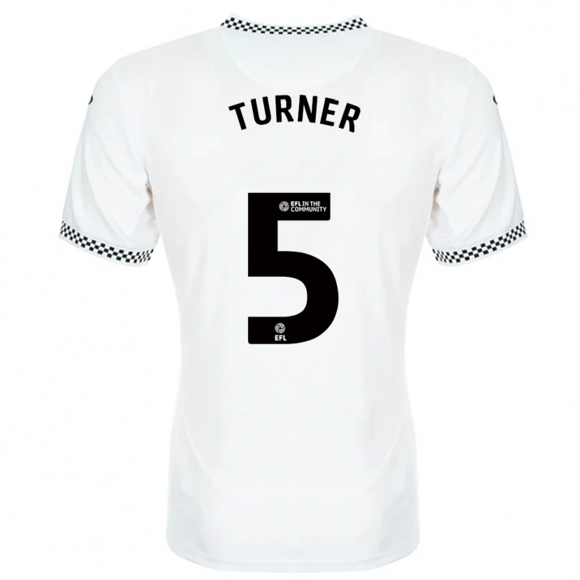 Danxen Herren Steph Turner #5 Weiß Orange Heimtrikot Trikot 2025/26 T-Shirt Schweiz