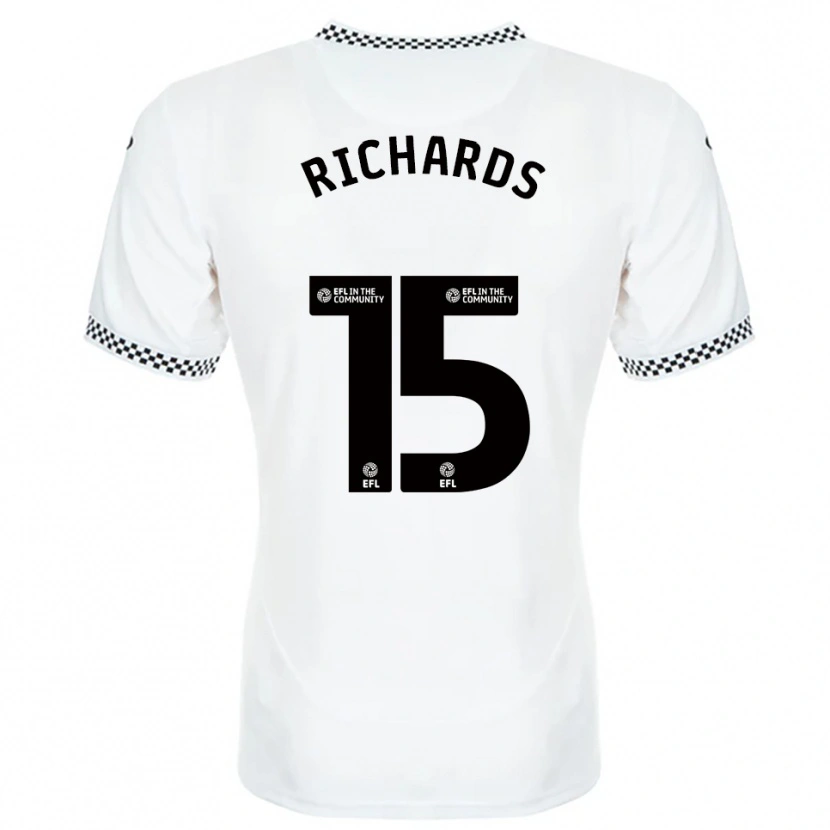 Danxen Herren Emily Richards #15 Weiß Orange Heimtrikot Trikot 2025/26 T-Shirt Schweiz