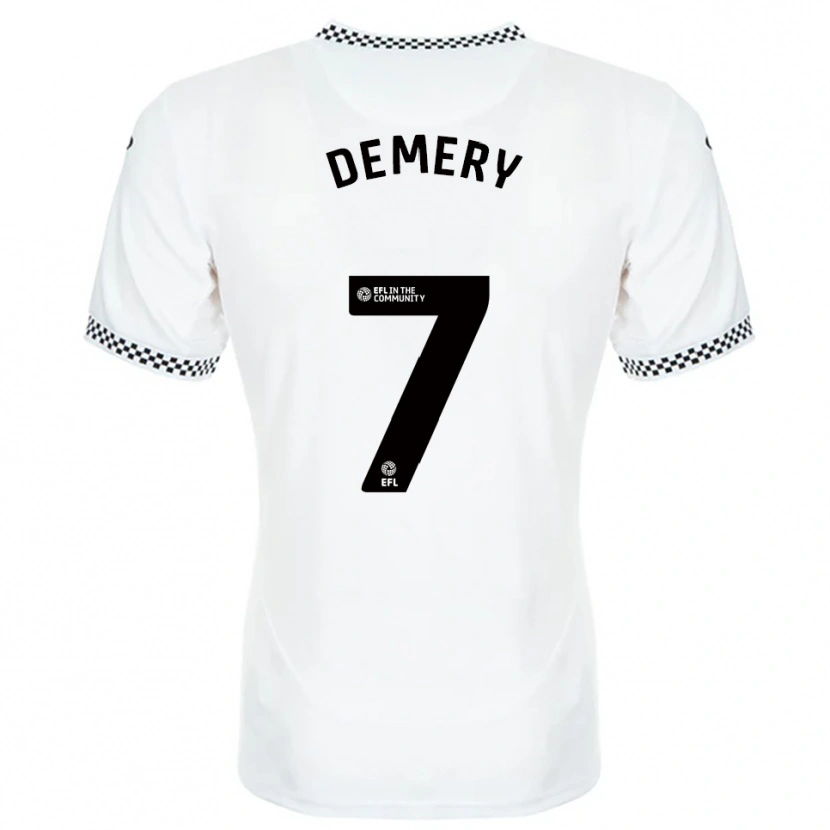 Danxen Herren Caleb Demery #7 Weiß Orange Heimtrikot Trikot 2025/26 T-Shirt Schweiz