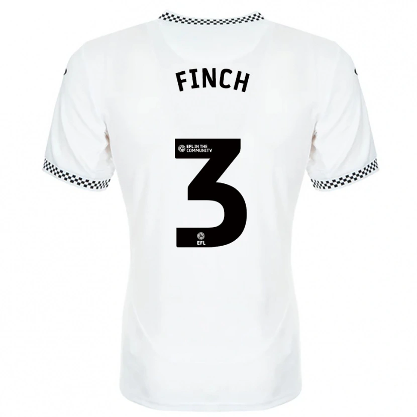 Danxen Herren Lucy Finch #3 Weiß Orange Heimtrikot Trikot 2025/26 T-Shirt Schweiz