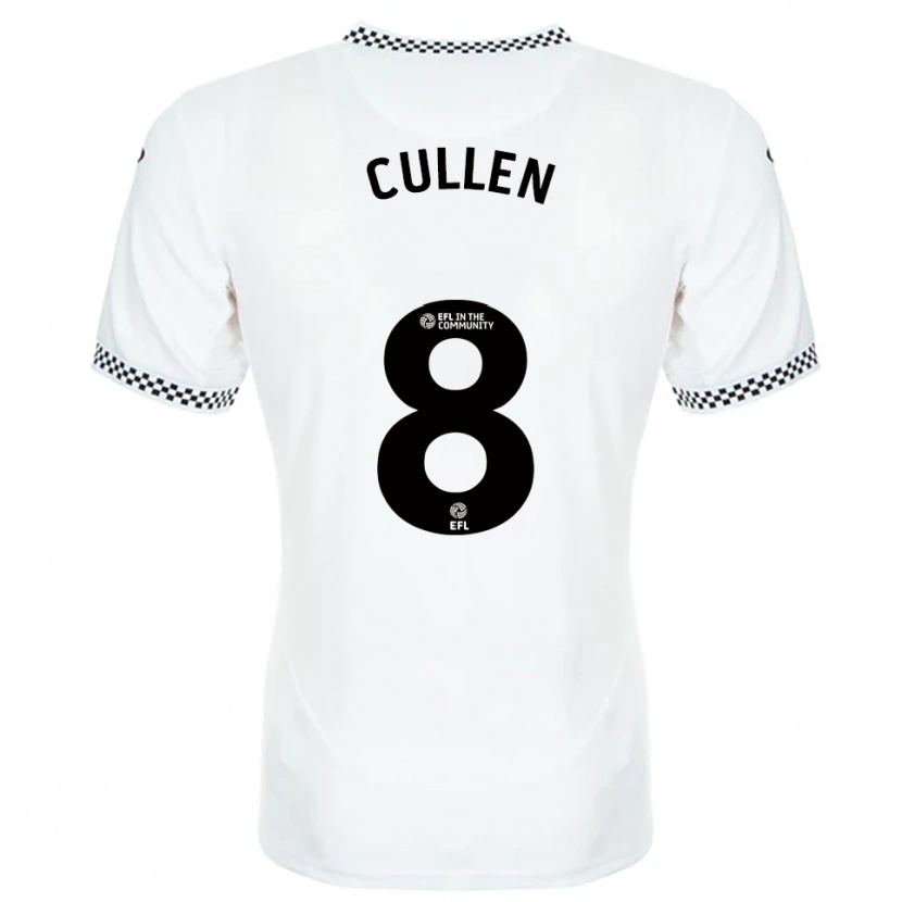 Danxen Herren Rachel Cullen #8 Weiß Orange Heimtrikot Trikot 2025/26 T-Shirt Schweiz