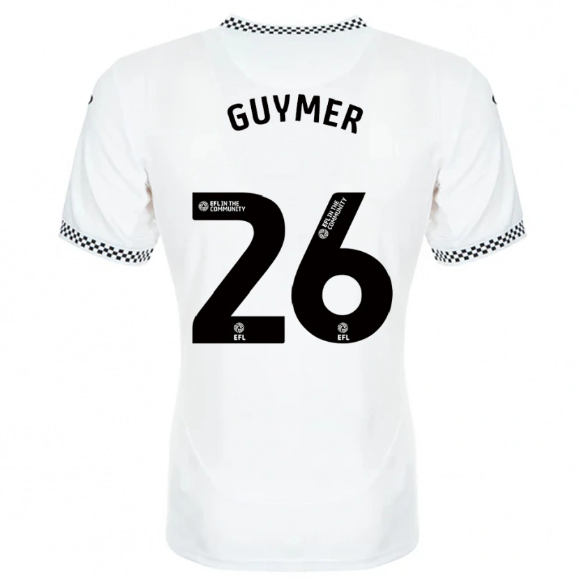 Danxen Herren Jasmine Guymer #26 Weiß Orange Heimtrikot Trikot 2025/26 T-Shirt Schweiz
