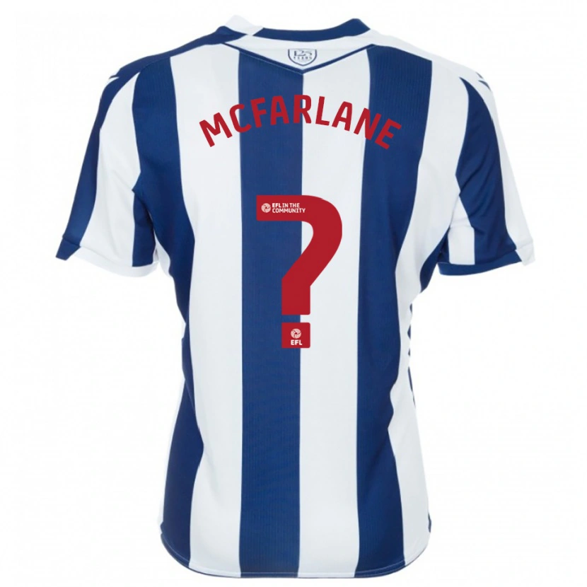 Danxen Herren Ellie Mcfarlane #0 Marine Weiß Heimtrikot Trikot 2025/26 T-Shirt Schweiz