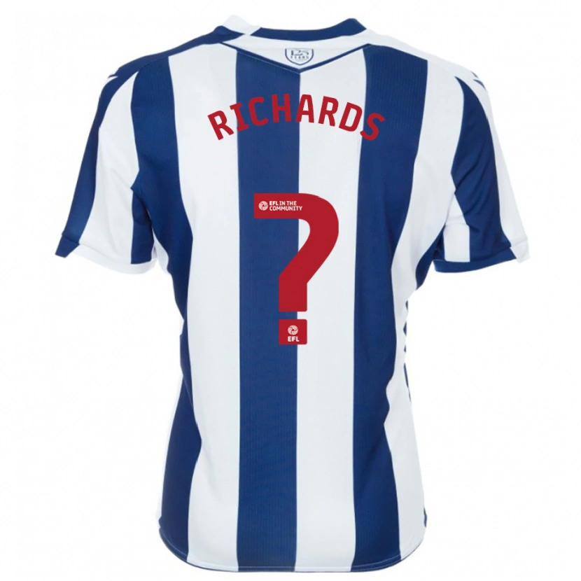 Danxen Herren Matt Richards #0 Marine Weiß Heimtrikot Trikot 2025/26 T-Shirt Schweiz