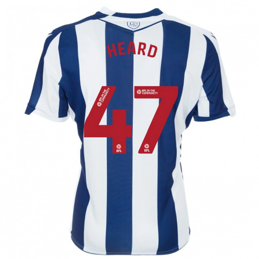 Danxen Herren Fenton Heard #47 Marine Weiß Heimtrikot Trikot 2025/26 T-Shirt Schweiz