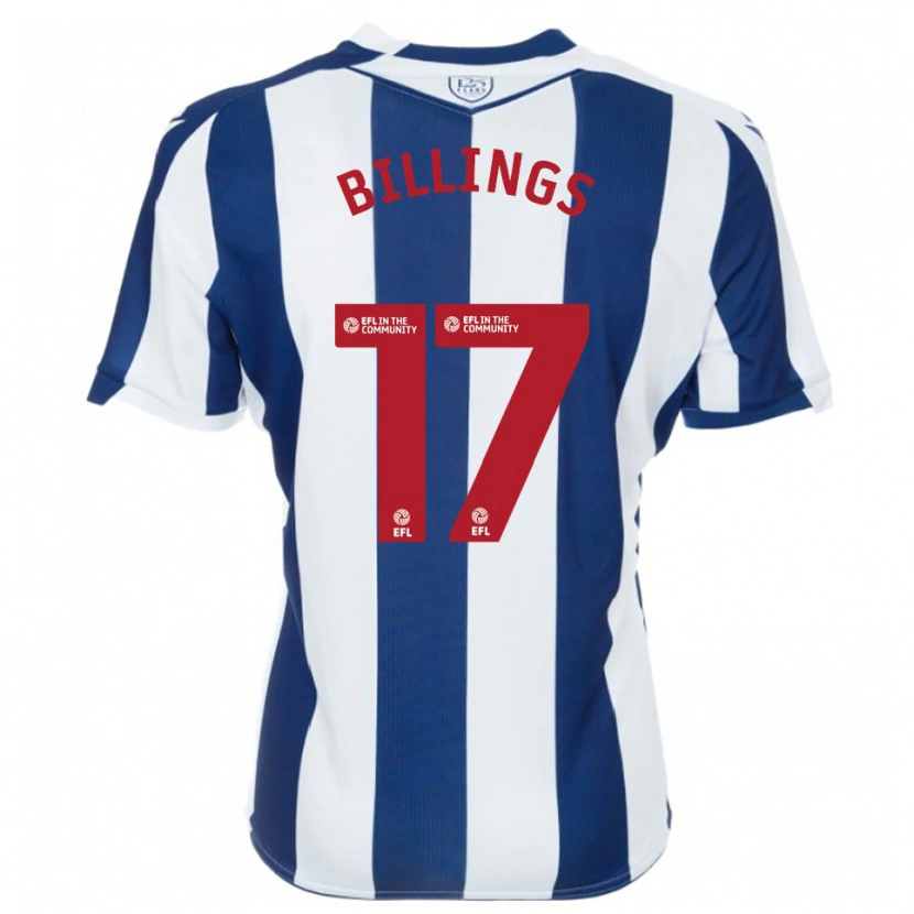Danxen Herren Frazer Billings #17 Marine Weiß Heimtrikot Trikot 2025/26 T-Shirt Schweiz