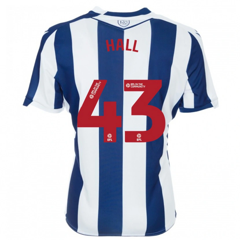 Danxen Herren Reece Hall #43 Marine Weiß Heimtrikot Trikot 2025/26 T-Shirt Schweiz