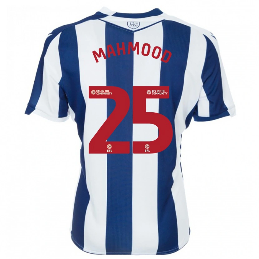 Danxen Herren Mahmood #25 Marine Weiß Heimtrikot Trikot 2025/26 T-Shirt Schweiz