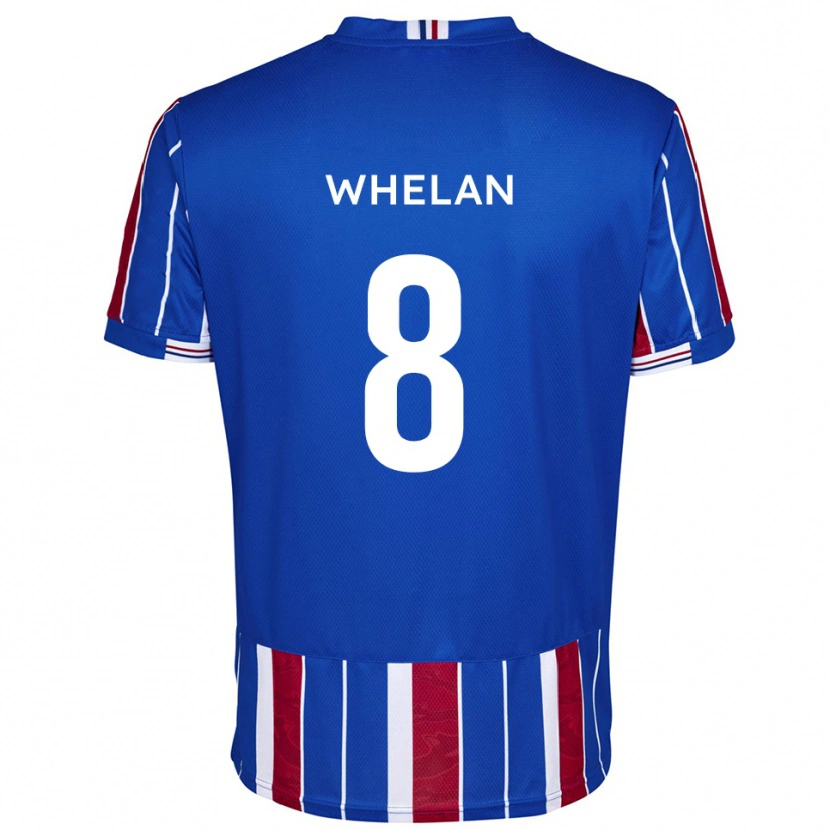 Danxen Herren Callum Whelan #8 Blau Rot Weiß Heimtrikot Trikot 2025/26 T-Shirt Schweiz