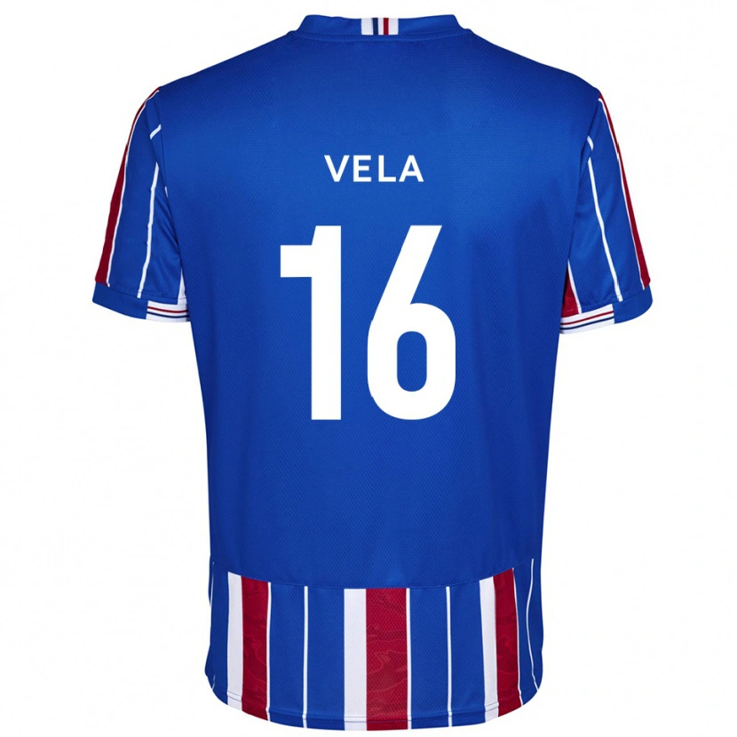 Danxen Herren Josh Vela #16 Blau Rot Weiß Heimtrikot Trikot 2025/26 T-Shirt Schweiz