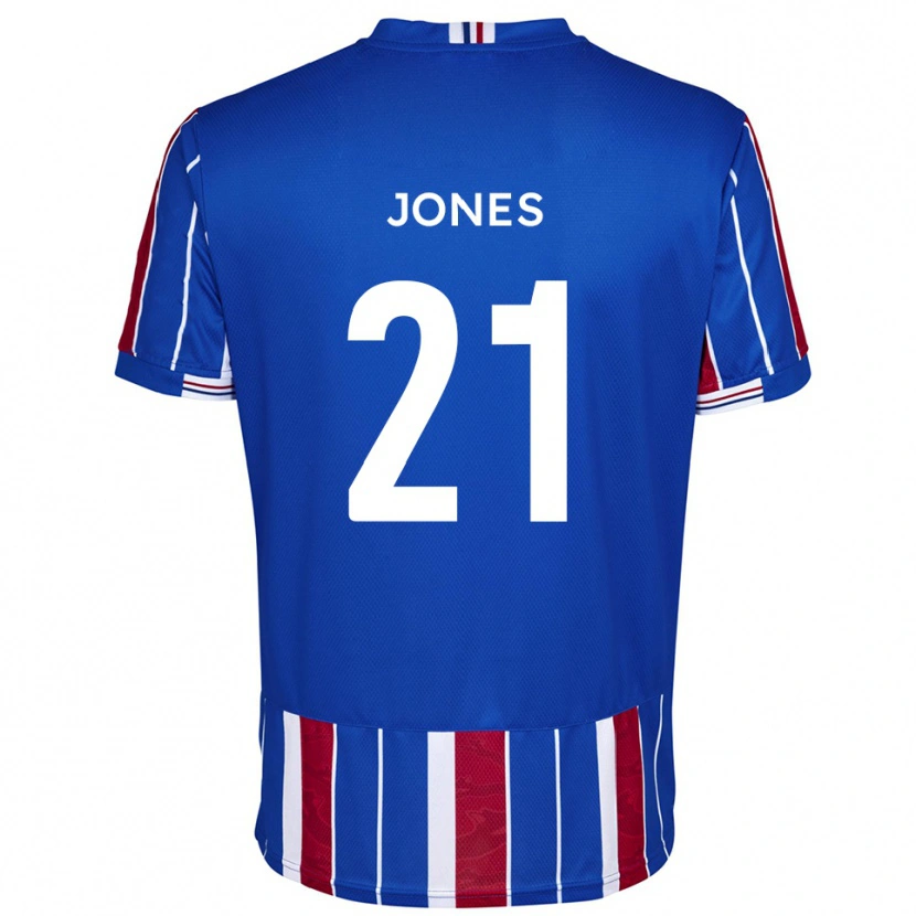 Danxen Herren Jordan Jones #21 Blau Rot Weiß Heimtrikot Trikot 2025/26 T-Shirt Schweiz