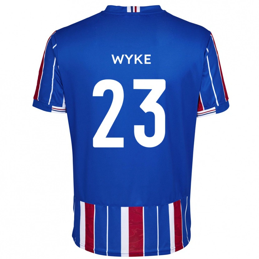 Danxen Herren Charlie Wyke #23 Blau Rot Weiß Heimtrikot Trikot 2025/26 T-Shirt Schweiz