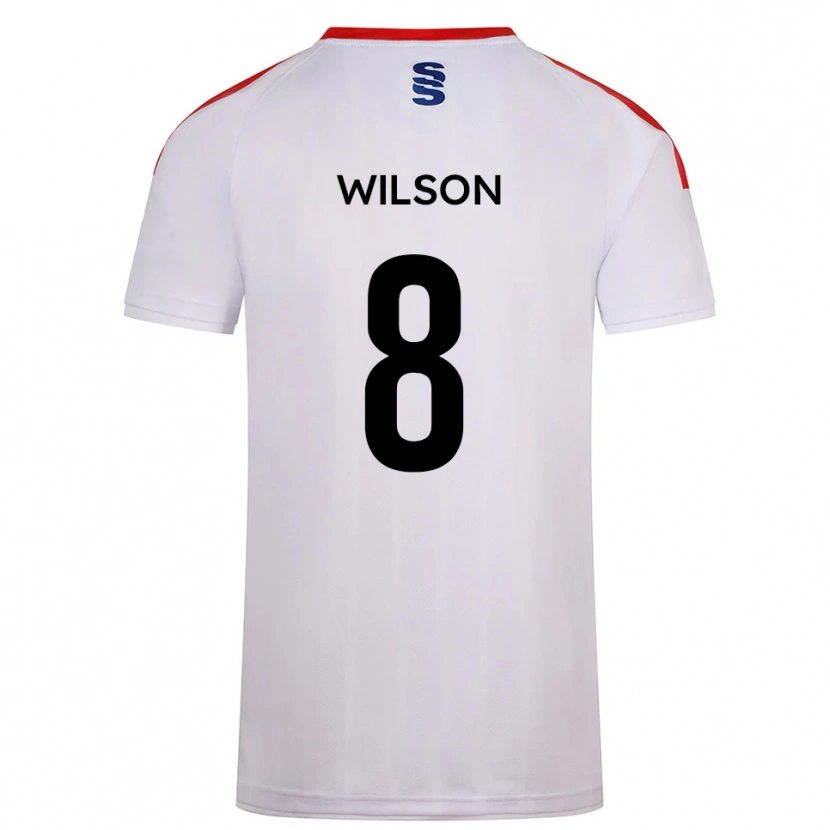 Danxen Herren George Wilson #8 Weiß Marine Heimtrikot Trikot 2025/26 T-Shirt Schweiz