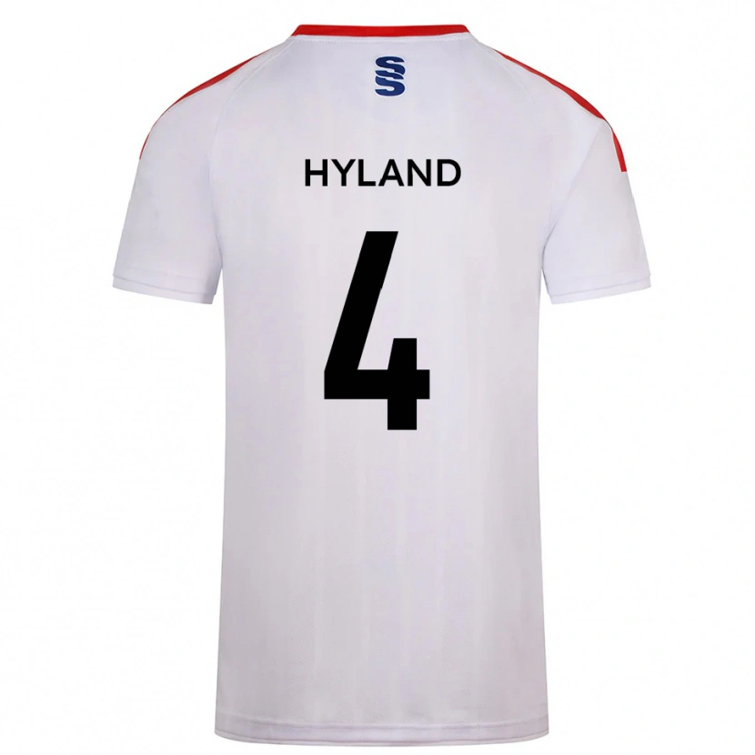 Danxen Herren Mia Hyland #4 Weiß Marine Heimtrikot Trikot 2025/26 T-Shirt Schweiz