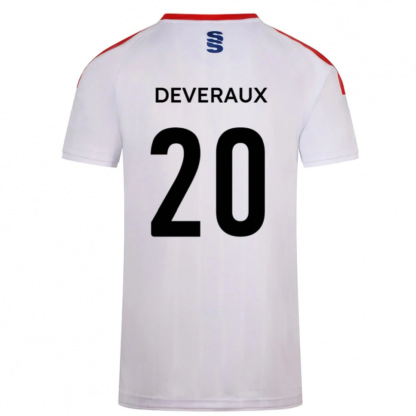 Danxen Herren Demi Deveraux #20 Weiß Marine Heimtrikot Trikot 2025/26 T-Shirt Schweiz