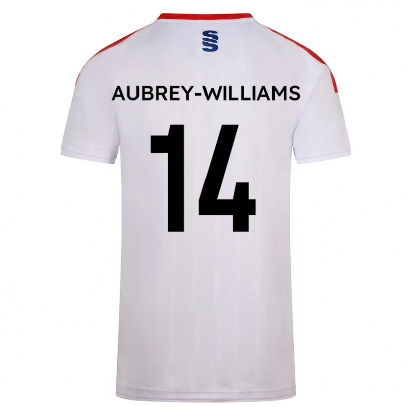 Danxen Herren Harrison Aubrey-Williams #14 Weiß Marine Heimtrikot Trikot 2025/26 T-Shirt Schweiz