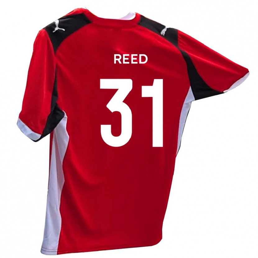 Danxen Herren Sam Reed #31 Rot Weiß Heimtrikot Trikot 2025/26 T-Shirt Schweiz