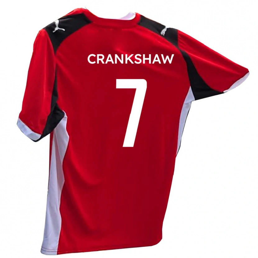 Danxen Herren Ollie Crankshaw #7 Rot Weiß Heimtrikot Trikot 2025/26 T-Shirt Schweiz
