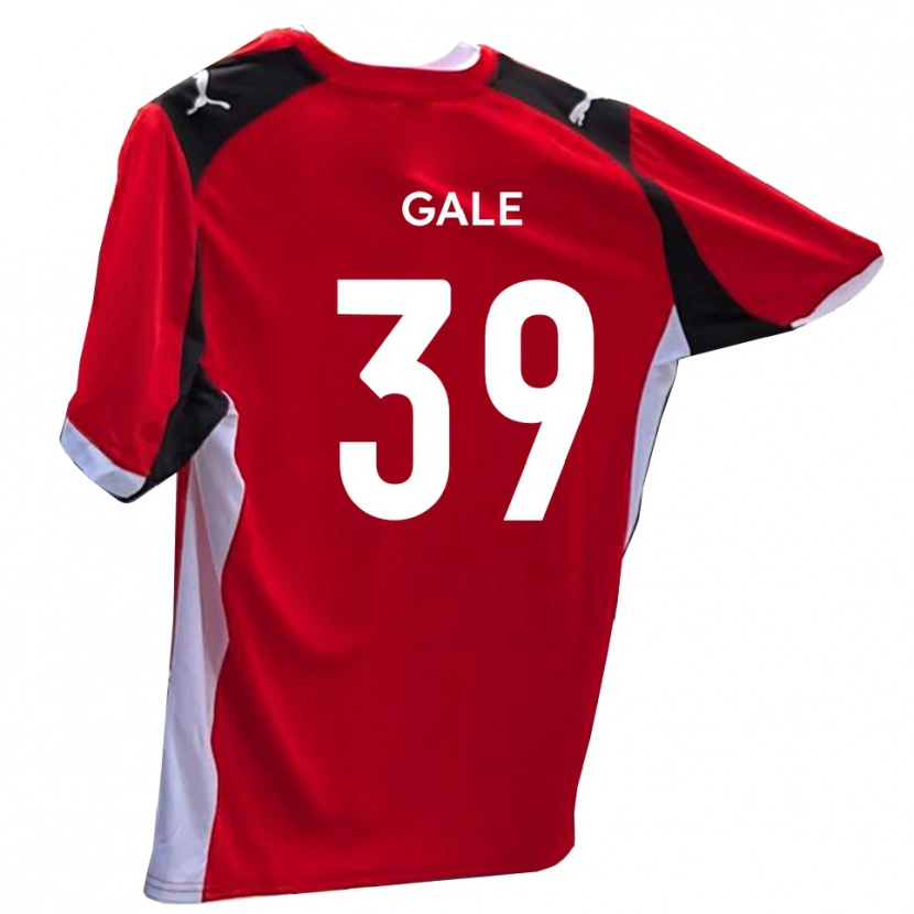 Danxen Herren James Gale #39 Rot Weiß Heimtrikot Trikot 2025/26 T-Shirt Schweiz