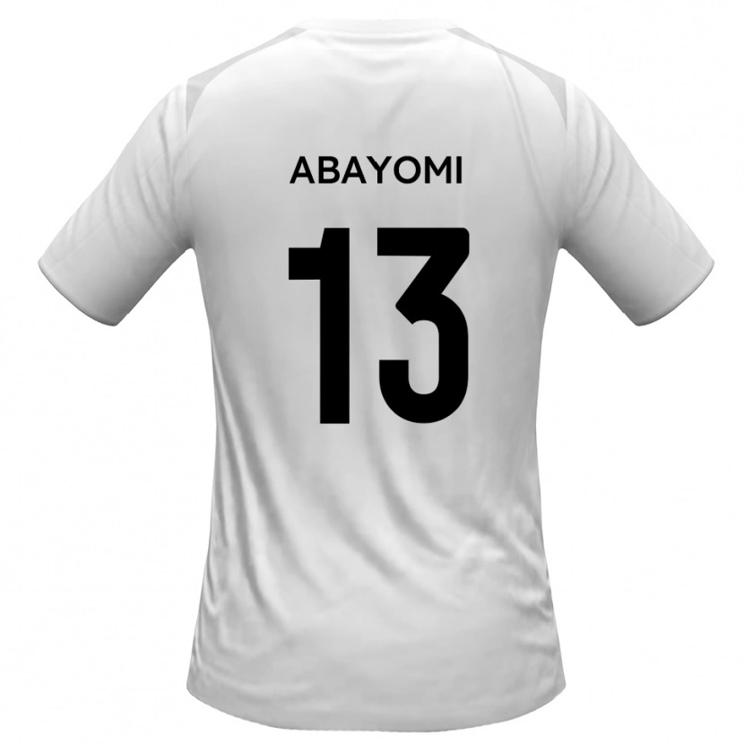 Danxen Herren Koju Abayomi #13 Weiß Grau Heimtrikot Trikot 2025/26 T-Shirt Schweiz